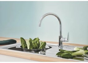 GROHE 31536001 - Drezová batéria BAUCURVE 332 mm, lesklý chróm