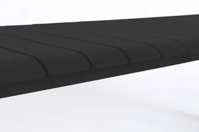 ZUIVER VONDEL lavica Čierna 175 cm