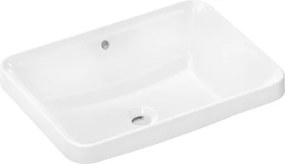 Hansgrohe Xuniva Q zápustné umývadlo 55x40 cm bez otvoru pre batériu, s prepadom 61066450