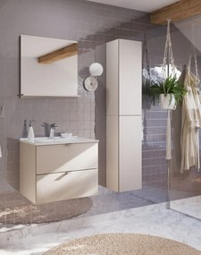 Kúpeľňová skrinka pod umývadlo s doskou 80 cm, sada Dalia (SET-DC B 80CM)