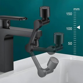 Rea Colt, otočné predĺženie ramena pre batériu, čierna matná, REA-B6567