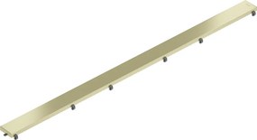 Mexen Flat M13 krytka žľabu 2v1, 80 cm, zlatá matná, 1A19080