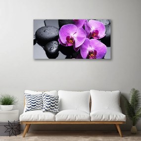 Obraz na plátne Kvet kamene 125x50 cm