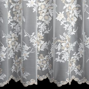 ZÁCLONA NA KRÚŽKOCH ALIRA 300 CM X 250 CM VZOROVANÁ