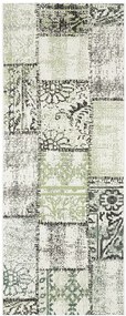 NORTHRUGS - Hanse Home koberce Kusový koberec Beach 103846 Green / Cream / Black – na von aj na doma - 200x290 cm