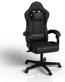 InternetovaZahrada Kancelárska stolička HyperSeat - čierna