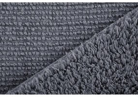 Modrá bavlnená kúpeľňová predložka Tiseco Home Studio Luca, 60 x 60 cm