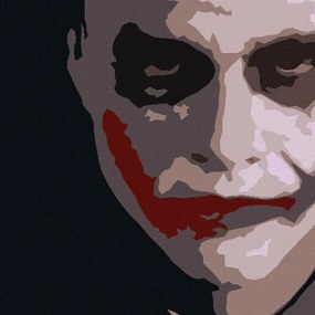 Ručne maľovaný POP Art obraz JOKER