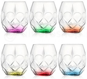 RCR ALKEMIST COLOR POHÁR 380ML SADA 6 KS