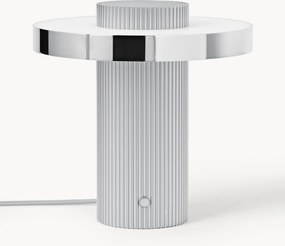 Malá stolová LED lampa's drážkovaným podstavcom Elna