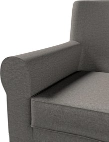 Poťah na kreslo Ektorp Jennylund farba produktu sivá látka zapletaná