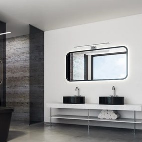 LED kúpeľňové zrkadlové osvetlenie SHINE LED/12W/230V 60 cm IP44 lesklý chróm