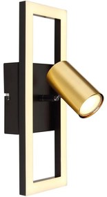 Globo 57032-1- LED Nástenné bodové svietidlo MARRIE 1xGU10/5W/230V + LED/12W/230V