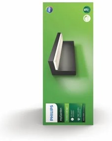 Philips 16483/93/P3 - LED Vonkajšie nástenné svietidlo BUSTAN 2xLED/4,5W IP44