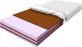 Penový matrac 180x190 hypoalergénny kokosový na chrbát H5 18 cm