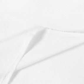 Goldea prírodná látka z ľanovej zmesi - biela 300 cm