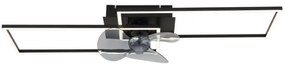 Globo 67243-30BF-LED Stmievateľné stropné svietidlo s ventilátorom TATIANA 38W/230V 3000-6500K+DO