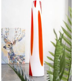 Argon 7042 - Stojacia lampa POLONIA 2xE27/15W/230V biela/červená