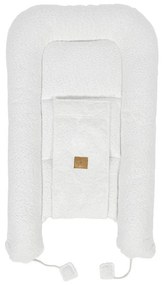 Biele hniezdočko pre bábätko 55x83 cm – Meowbaby