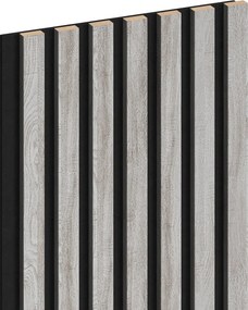 Mexen Lam-F, akustické stenové lamely 275 × 31,5 cm, filc 6 mm, dub ľadový, S105-275317-2812-061