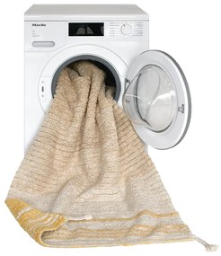 Okrovožltý bavlnený koberec 80x140 cm Twin Amber – Lorena Canals