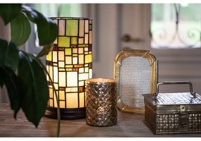 Vitráž stolné svietidlo CYLINDER