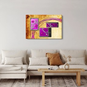 Obraz abstrakcie (90x60 cm)