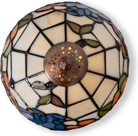 Brilagi - Tiffany vitrážová stolná lampa JUNGLE 1xE27/60W/230V