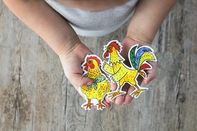 MARIONETINO – Zvieratká a líška – bábky 5 ks