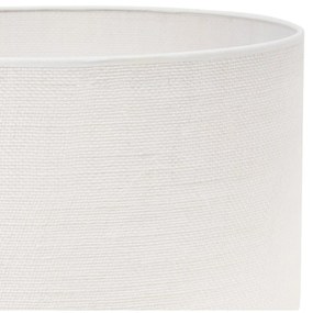 Závesné svietidlo Juta, 1x biele jutové tienidlo, (fi 45cm), b