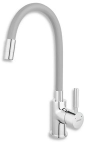 FERRO - Drezová batéria s flexibilným ramienkom lesklý chróm/šedá