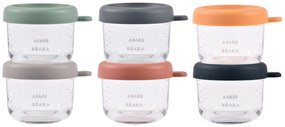 Tégliky na jedlo sklenené 6x 150 ml Sunrise