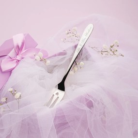 Vidlička na múčnik so srdiečkom – Love Cutlery - 116584WED