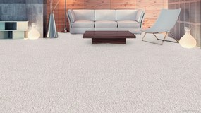 Lano, Koberec metráž Sparkle 440, na mieru, šíře 4m,5m, béžová, ab (mriežka), chodba / predsieň