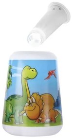 Detská LED lampa so svietidlom Dino farebná