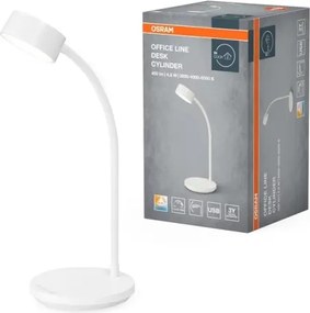 Osram - stmievaná LED stolová lampa OFFICE LINE LED/4,8W/230V, biela