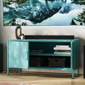 TV stolík na nožičkách ROSA, 1150 x 595 x 400 mm, Modern: morská farba