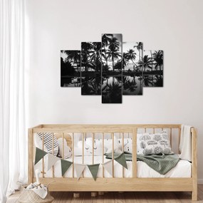 Obraz tropického ostrova (150x105 cm)