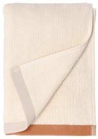 Hnedo-béžový bavlnený uterák 50x100 cm Contrast - Södahl