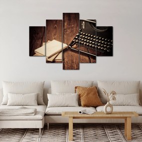 Obraz písacieho stroja (150x105 cm)