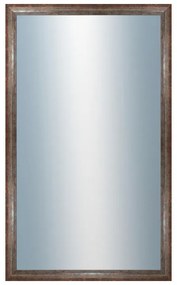 DANTIK - Zrkadlo v rámu, rozmer s rámom 60x100 cm z lišty NEVIS červená (3051)