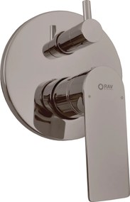 Slezák - RAV Vaňová/sprchová batéria 2-cestná s podomietkovým telesom NIL - NL185MGL, Metal grey lesk