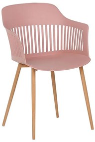 Set 2 ks. jedálenských stoličiek BARCA (ružová). Vlastná spoľahlivá doprava až k Vám domov. 1023217