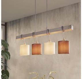 Eglo 55206 - Luster na lanku TOWNSHEND 4xE27/60W/230V