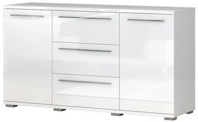 Komoda Piano 2D3S K23/PN-70/KA/70 crystal white