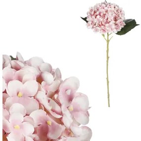 Umelá kvetina hortenzia 50 cm ružová