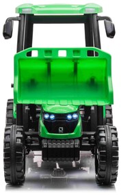 Detský elektrický traktor D68 RAMIZ JS3158B  - zelený