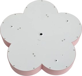 Detské stropné svietidlo ružové a biele - Lucille