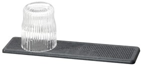 Sivá odkvapkávacia podložka na riad z kremeliny 30x8 cm Damon – Wenko