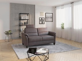XXXLutz TROJMIESTNA POHOVKA, textil, hnedá Sit & More - Sedačky - 00014401971S